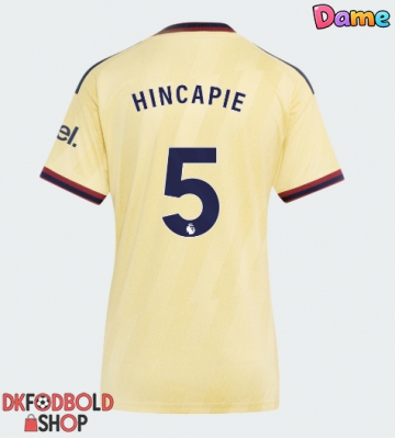 Arsenal Piero Hincapie #5 Tredje trøje Dame 2026-27 Kort ærmer Arsenal Piero Hincapie #5 Tredje trøje Dame 2026-27 Kort ærmer
